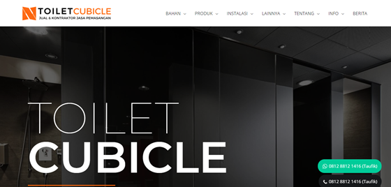 Website: Toilet Cubicle